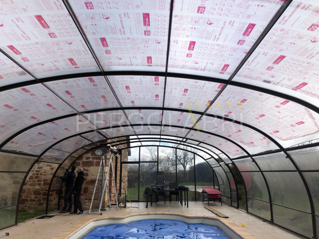 Rénovation abri de piscine Swim all Season
