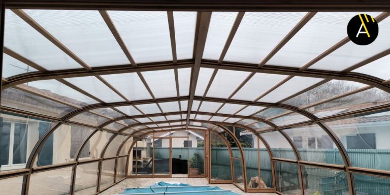 Rénovation d’un abri de piscine en Gironde