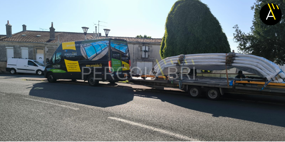 Pergolabri - Transport d'abris de piscine de particulier à particulier