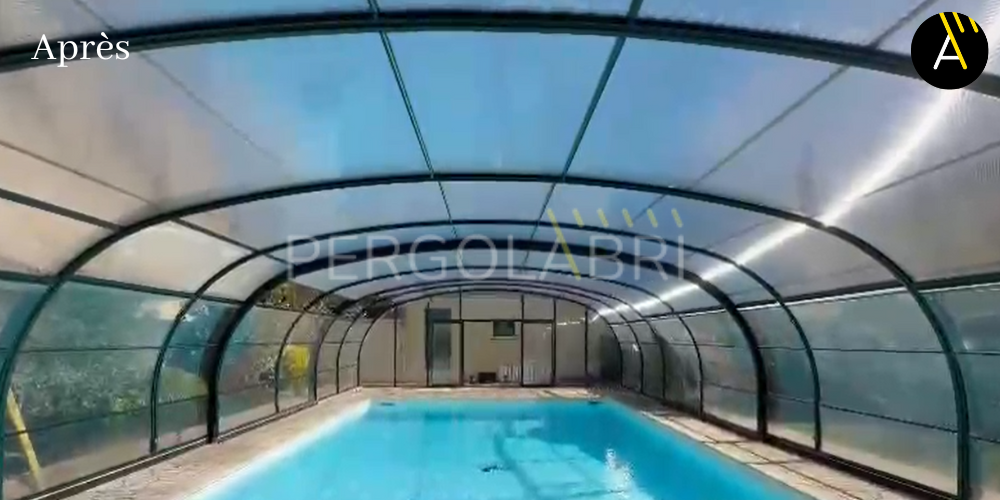 pergolabri - réparation abri de piscine Moureau