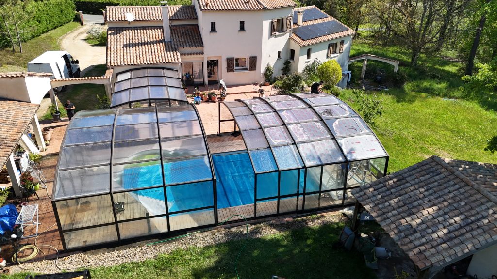réparation abri de piscine swimprotec