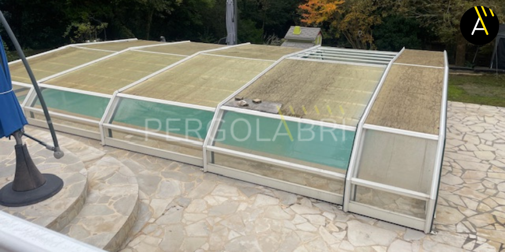 pergolabri - remplacement de toiture d'abris de piscine