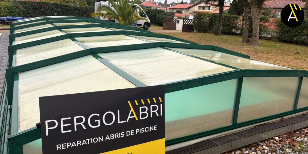 Pergolabri - réparation d'abris de piscine Swim Protec dans les Landes