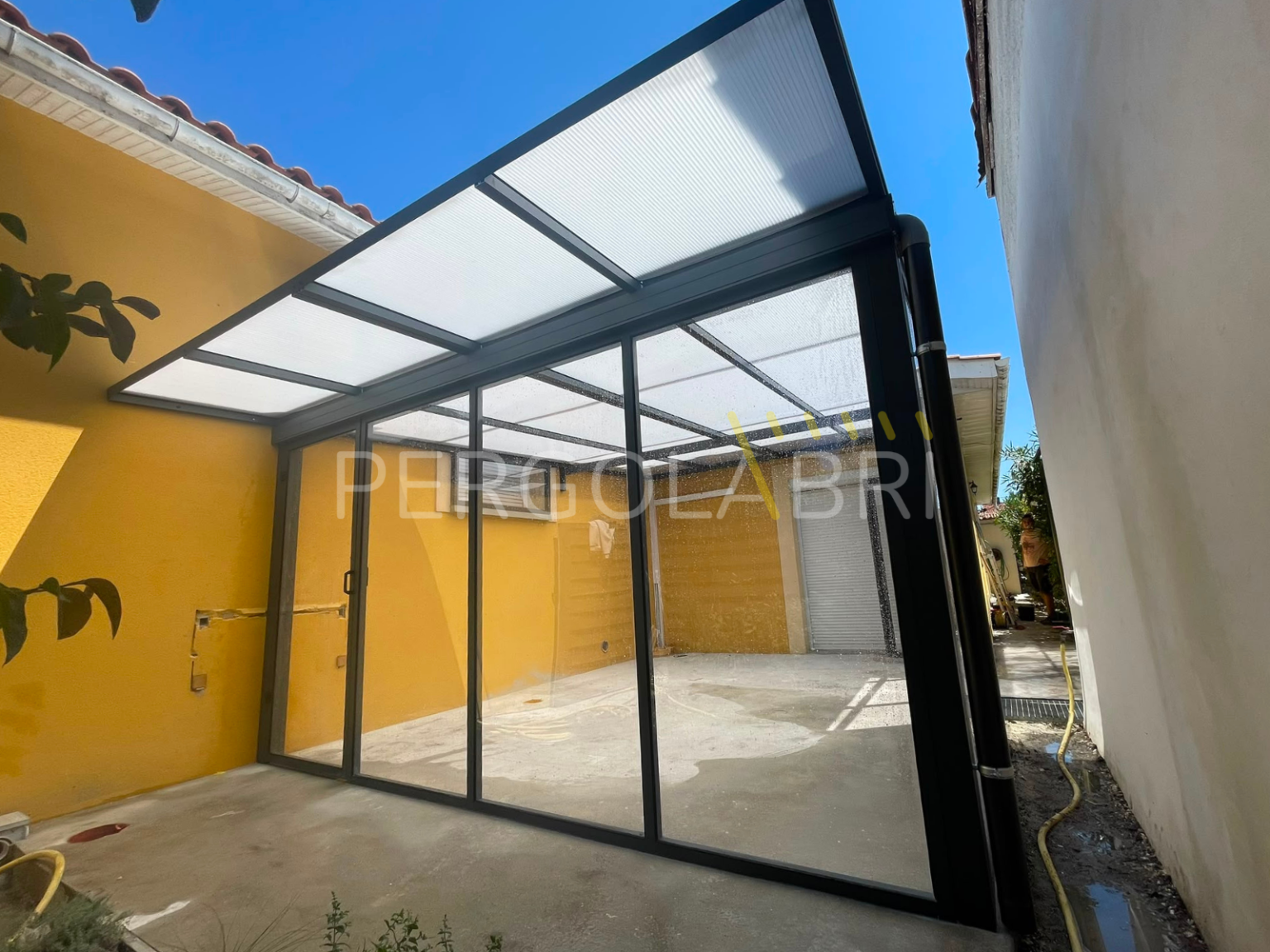 véranda et serre en polycarbonate par Pergolabri (7)