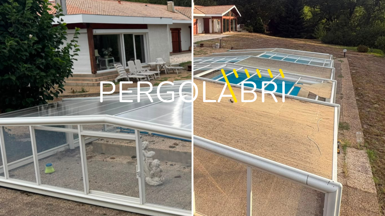 Réparation abri de piscine à Peyrehorade (40) : un abri transformé sans le remplacer