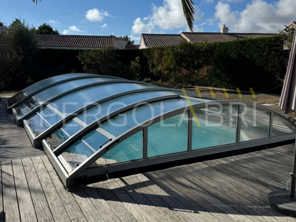 Résultat de Rénovation d'un abri de piscine EC Création à Biscarrosse Plage