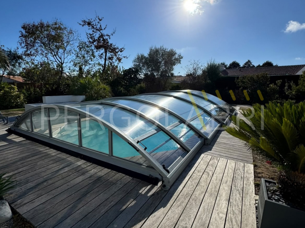 Résultat de Rénovation d'un abri de piscine EC Création à Biscarrosse Plage