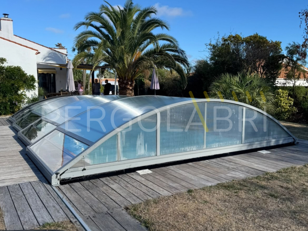 Résultat de Rénovation d'un abri de piscine EC Création à Biscarrosse Plage